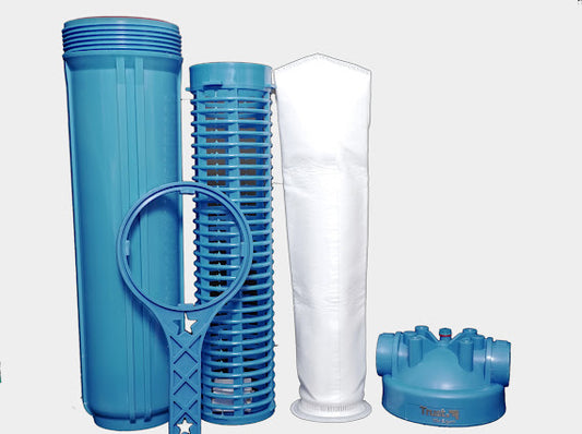 Trust Water 20 inch Bag/Mud filter For overhead tank