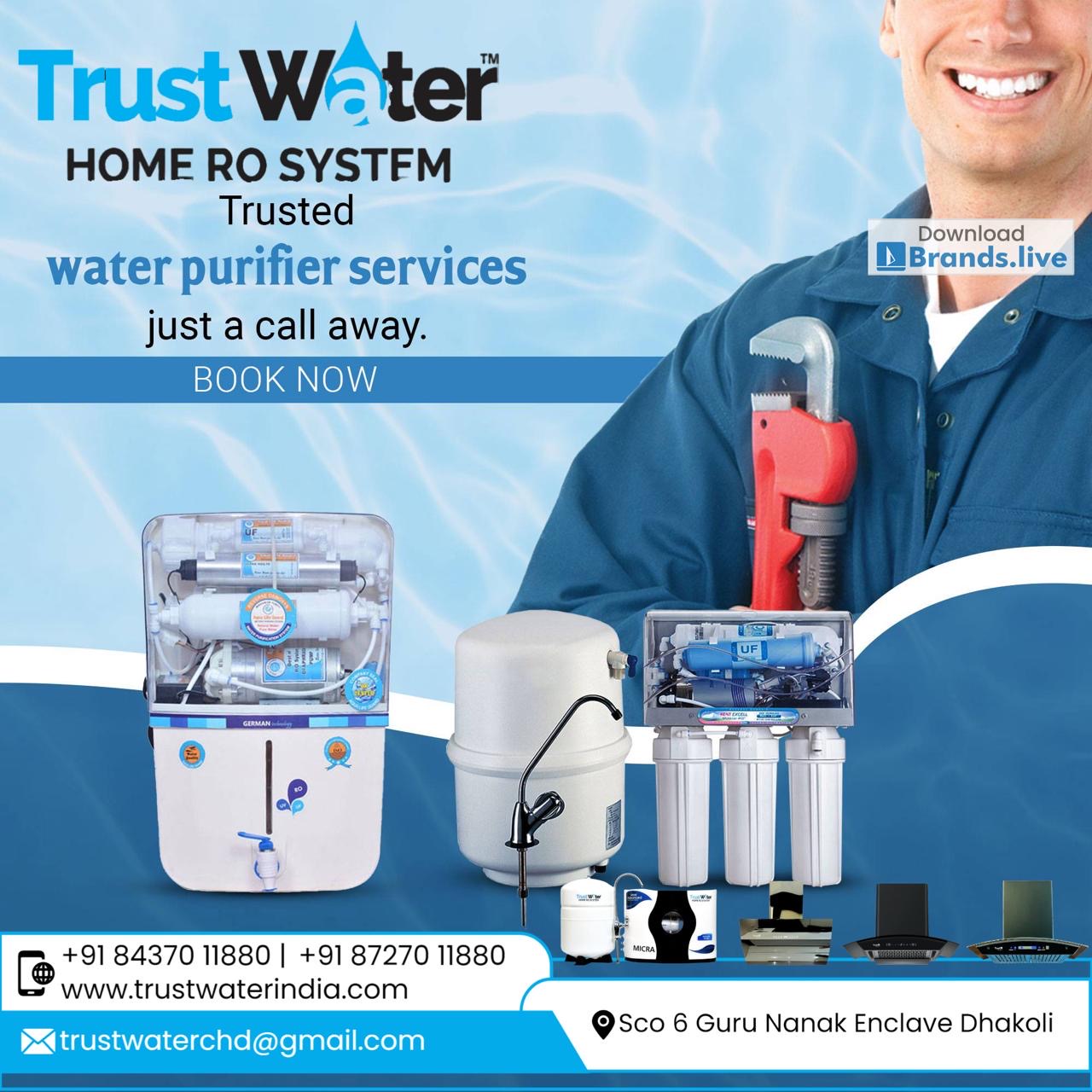 Water Purifier Service - Trust Water Care