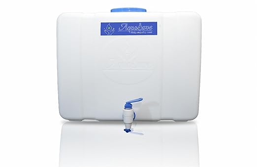 AquaSave RO waste water portable storage tank, Wall mounted, 15 Litre storage capacity.