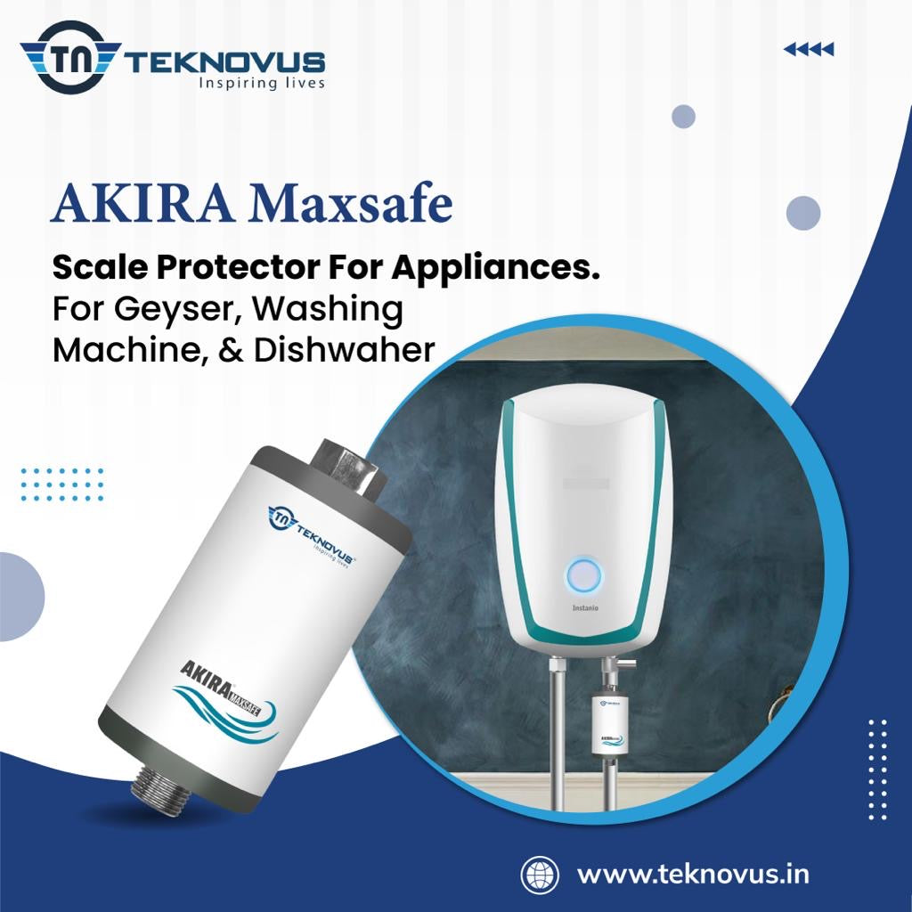 Akira Maxsafe for washing machines, lifetime maintenance free water softener - Trust Water Care