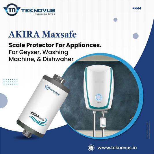 Akira Maxsafe for washing machines, lifetime maintenance free water softener - Trust Water Care