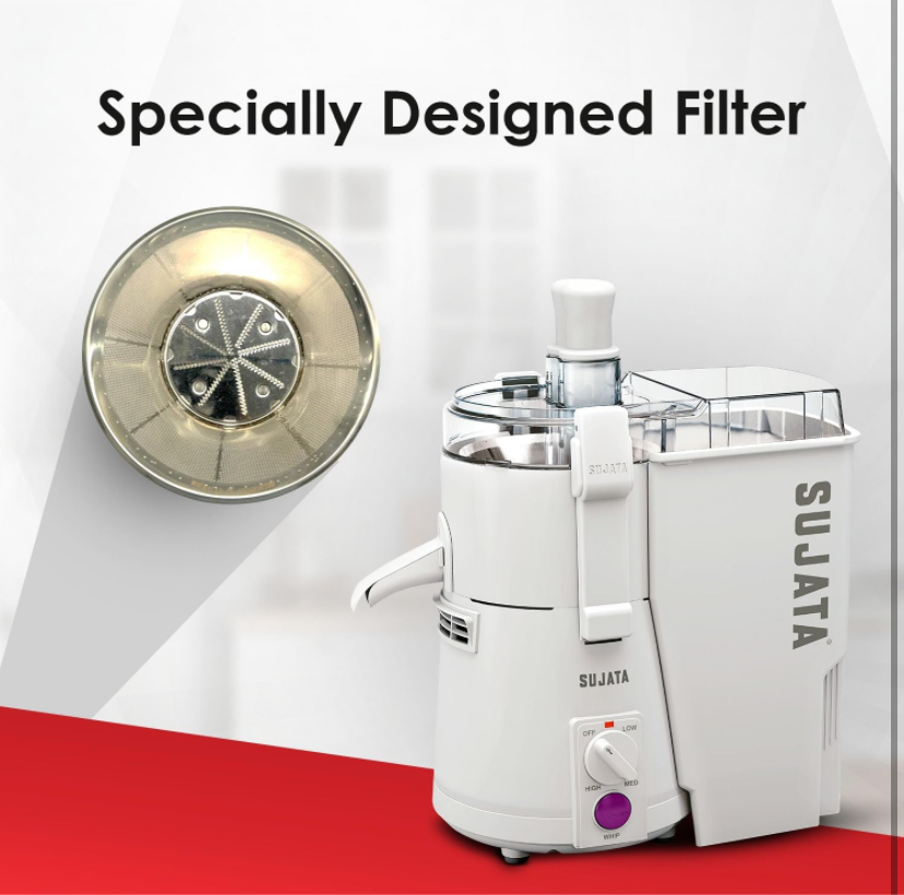 Sujata Powermatic Plus 900 Watts Juicer Mixer Grinder 22000