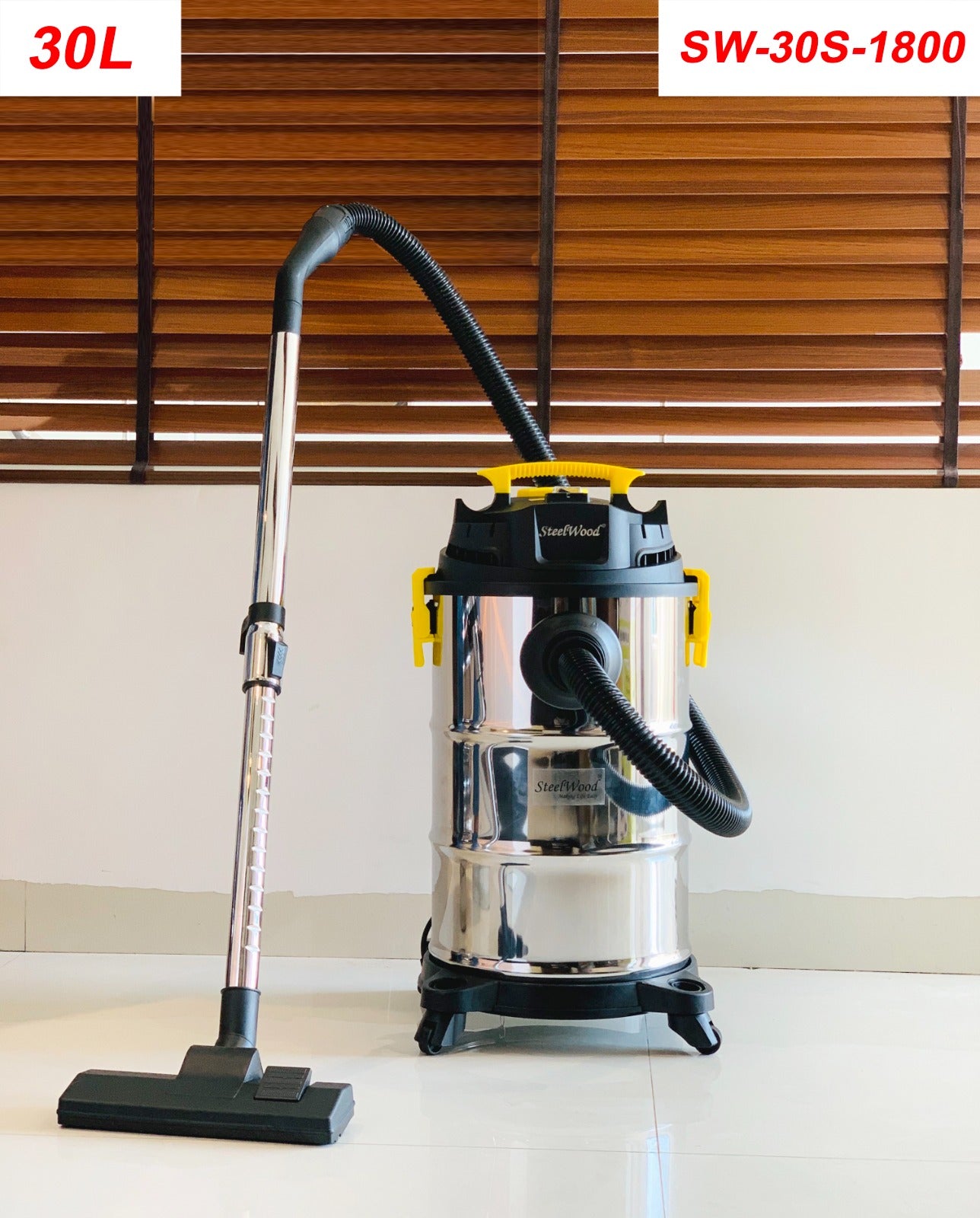 Steelwood vaccum cleaner WET & DRY with blower