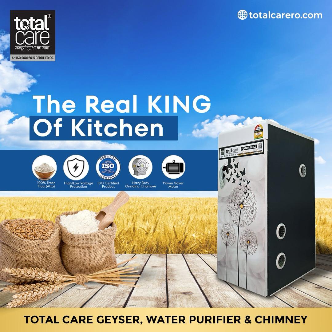 Total Care Atta Chakki FOR DOMESTIC USE IN 1 HP,2 HP - Trust Water Care