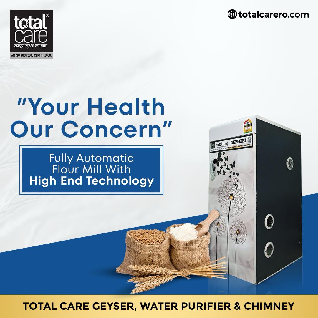 Total Care Atta Chakki FOR DOMESTIC USE IN 1 HP,2 HP - Trust Water Care