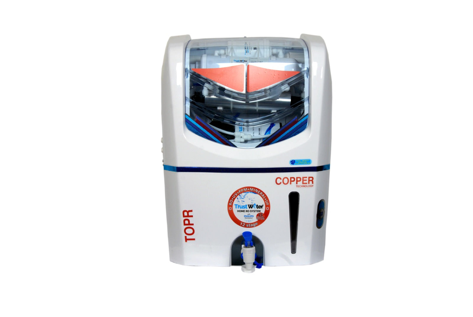 TRUST WATER TOPR RO (RO+UV+ALKALINE) - Trust Water Care