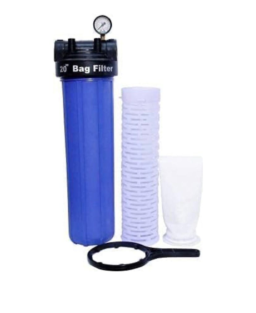 Trust Water 20 inch Bag/Mud filter For overhead tank - Trust Water Care